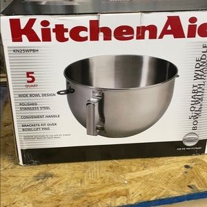 Kitchen Aid 5 quart wide bow design KN25WPBH